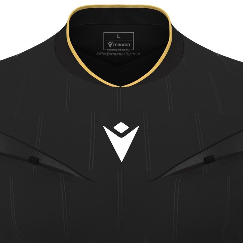 Rozhodcovský dres Macron Mendez Eco LS - Farba: Červená, Veľkosť: 3XL