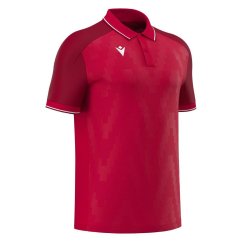 ECHOES POLO  RED/WHT | 800004520201 | L