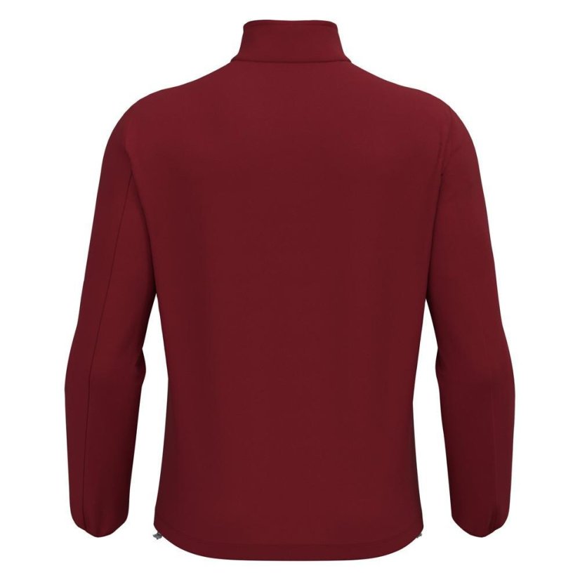 Triko Macron Havel 1/4 Zip - Barva: Červená, Velikost: 3XS