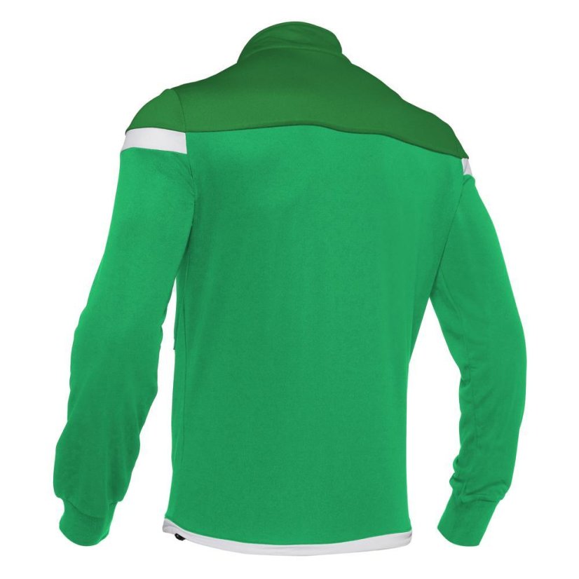 Sportovní mikina na zip Macron Sobek - Barva: Černá/červená, Velikost: 3XL