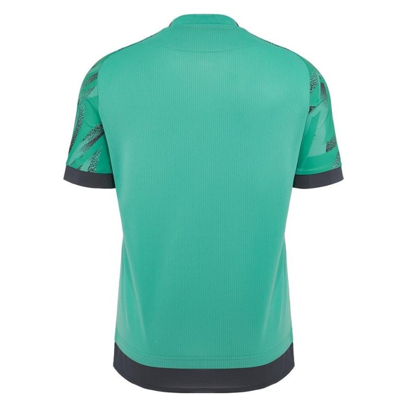 Dětský dres Macron Themis Eco - Barva: Tyrkysová, Velikost: XS