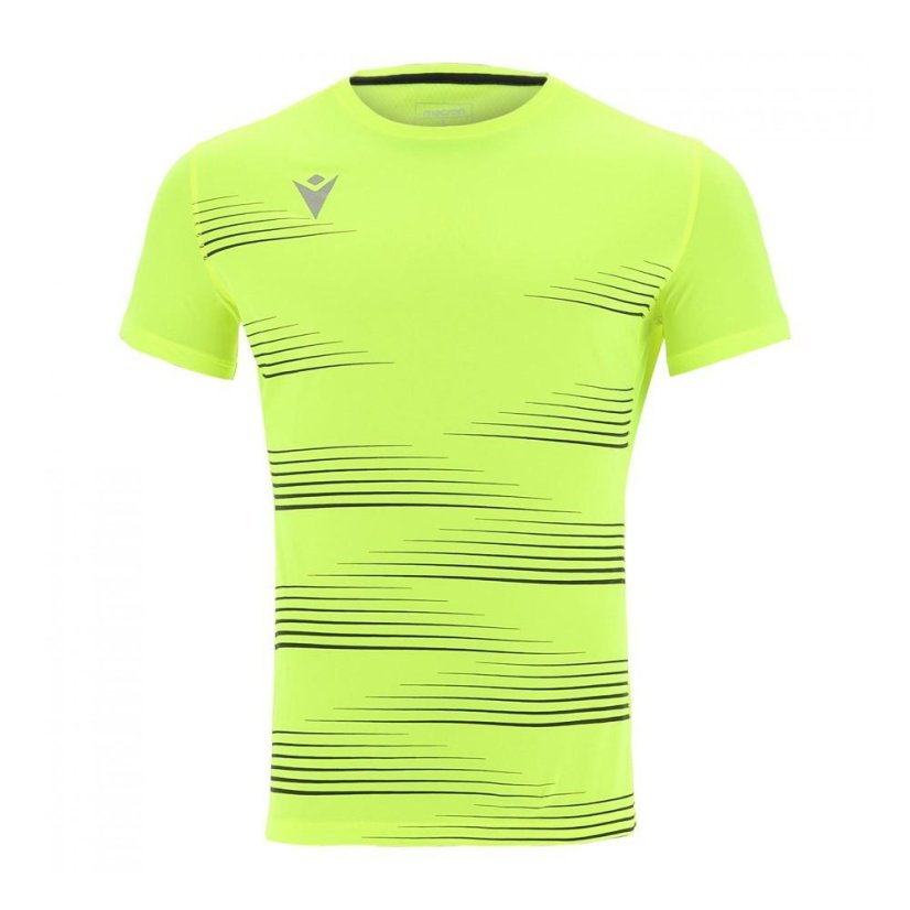 Běžecké tričko Macron Ivan - Barva: Neonově žlutá, Velikost: M