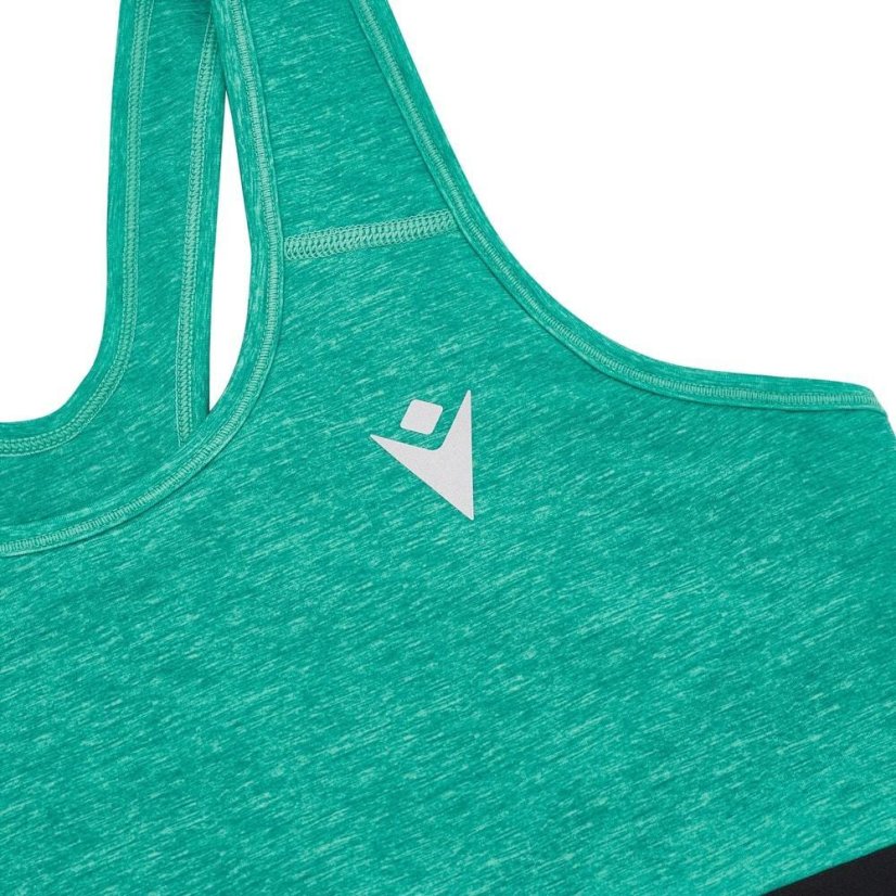 Sportovní podprsenka Macron Run SCD Beatrix Crop - Farba: Sivá, Veľkosť: XS