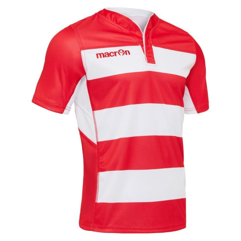 Sportovní dres Macron Idmon - Farba: Čierna/červená, Veľkosť: 3XL