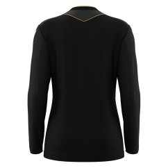 TESS ECO WMN REFEREE SHIRT  BLK/GLD | 800004650922 | XXL
