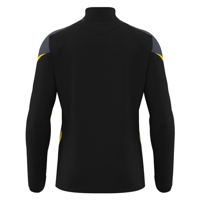 Sportovní top Macron Starfall 1/4 Zip - Farba: Čierna/biela, Veľkosť: 3XL