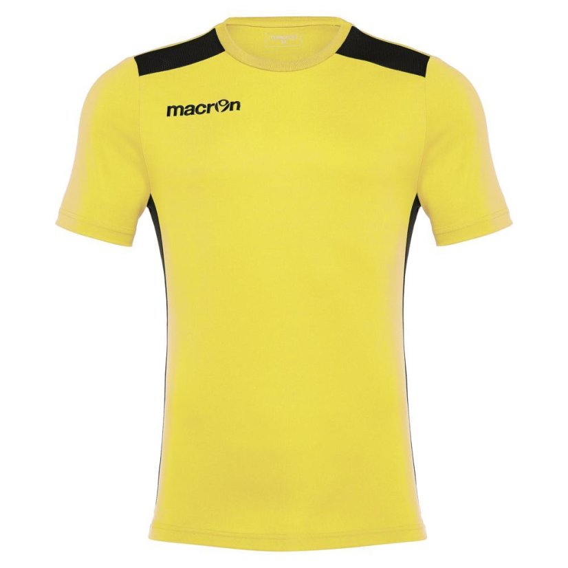 Dres Macron Sirius SS - Barva: Černá/červená, Velikost: 3XS