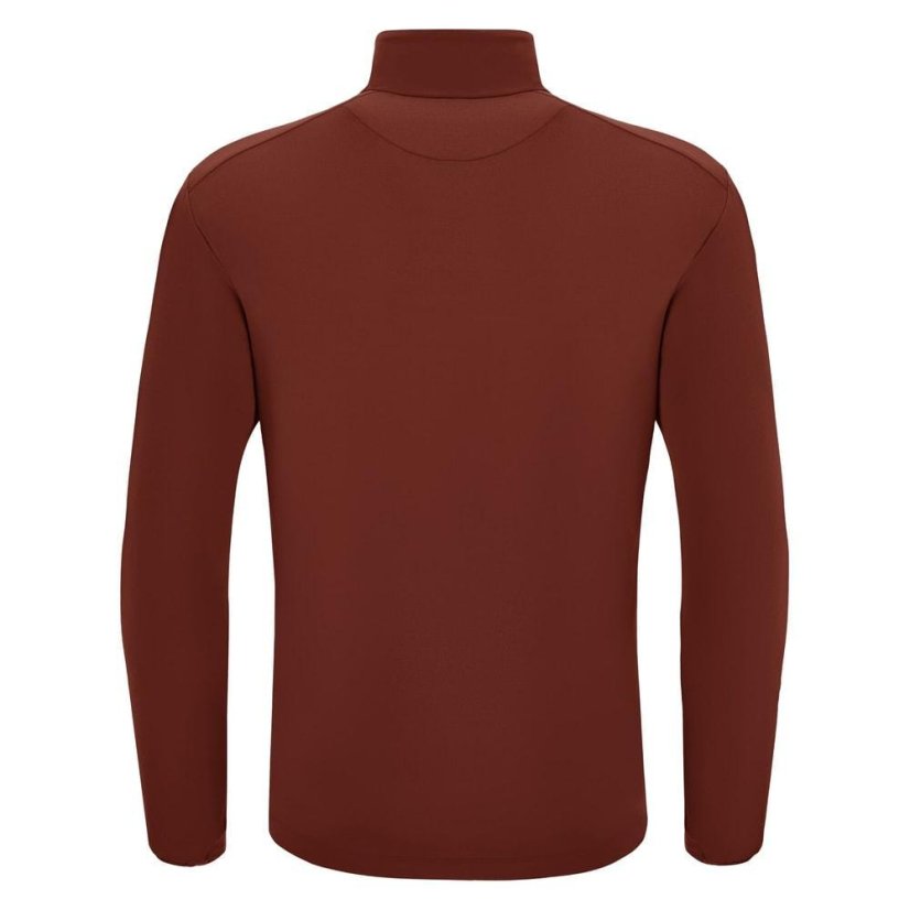 Mikina Macron Piave 1/4 ZIP - Barva: Světle modrá, Velikost: M