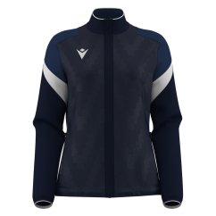 ATHENA WOMAN FULL ZIP TOP  NAV/WHT | 800004510701 | L