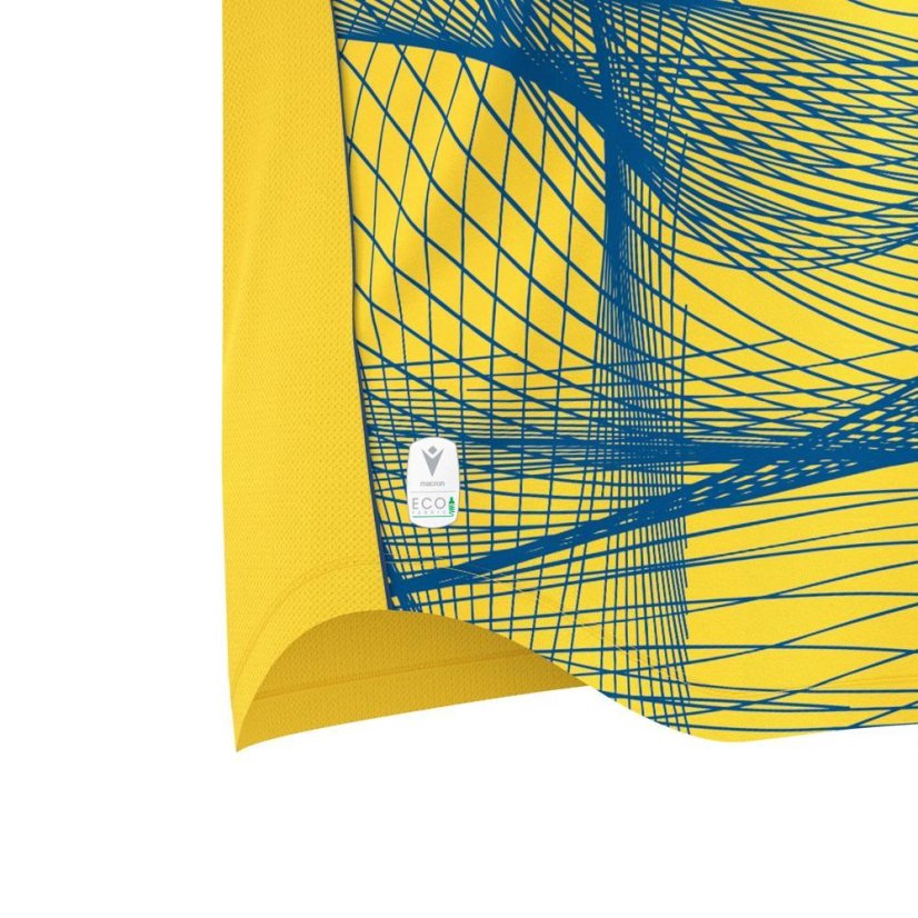 Dětský dres Macron Wyvern Eco - Barva: Žlutá/černá, Velikost: S