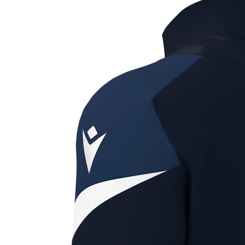 Sportovní top Macron Starfall 1/4 Zip - Farba: Čierna/biela, Veľkosť: 3XL