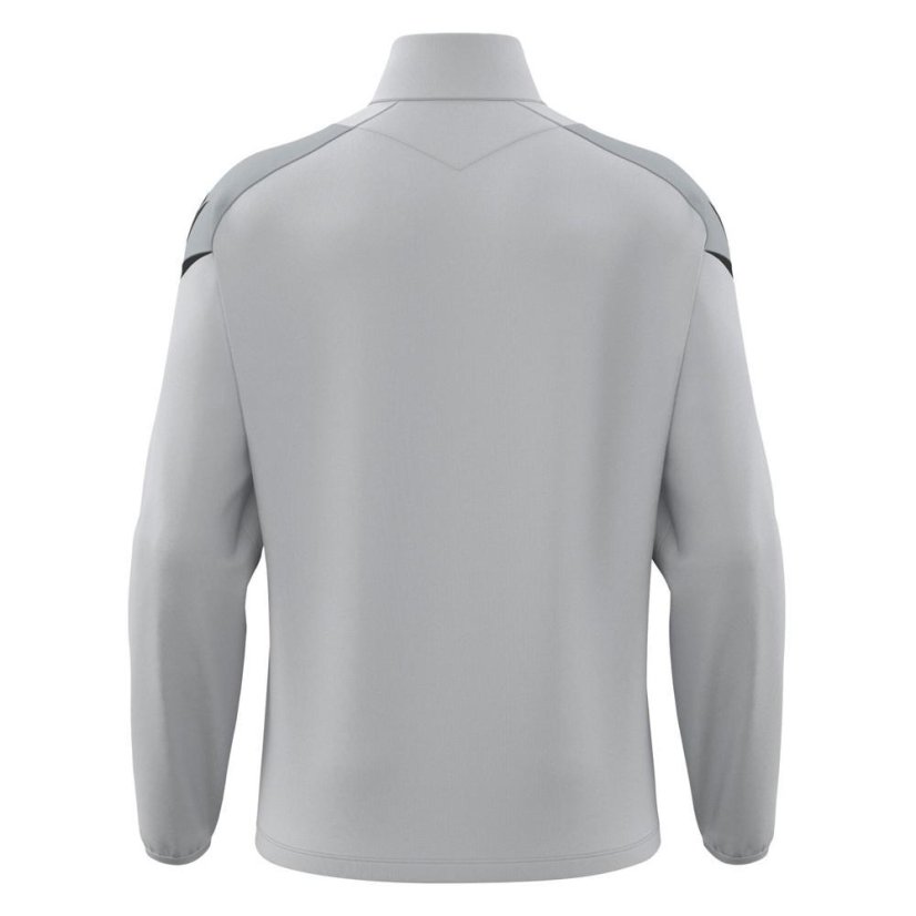 Sportovní top Macron Hollow 1/4 Zip - Barva: Černá/bílá, Velikost: L
