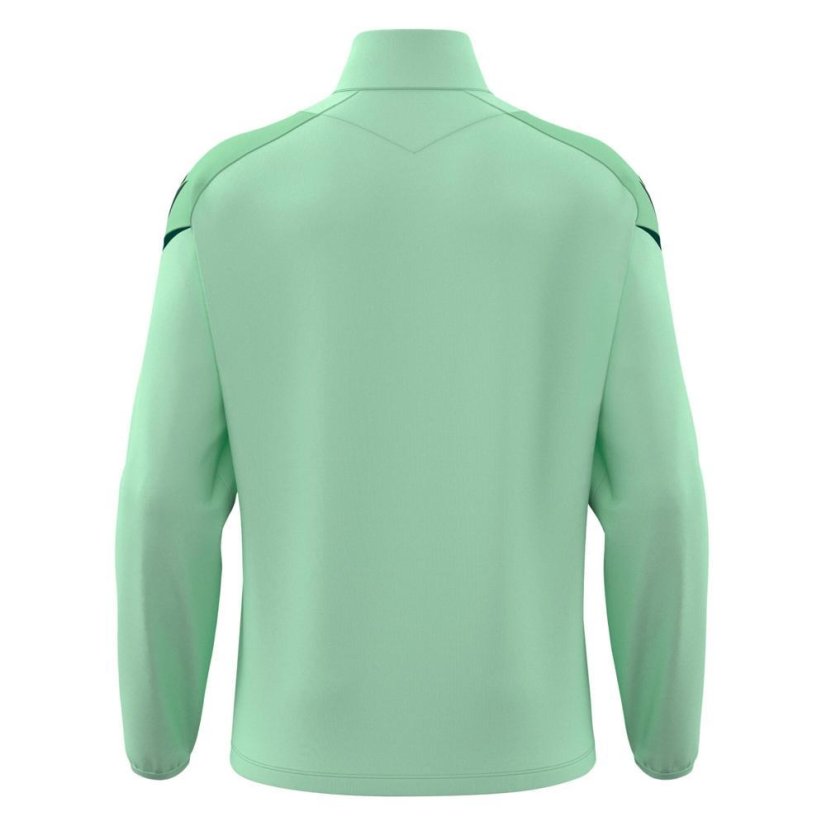 Sportovní top Macron Hollow 1/4 Zip - Barva: Černá/bílá, Velikost: L