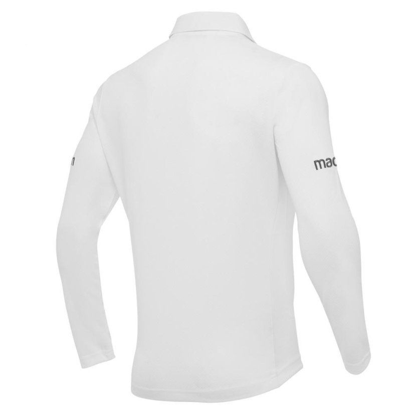 Triko Macron Grace LS - Barva: Bílá, Velikost: 3XL
