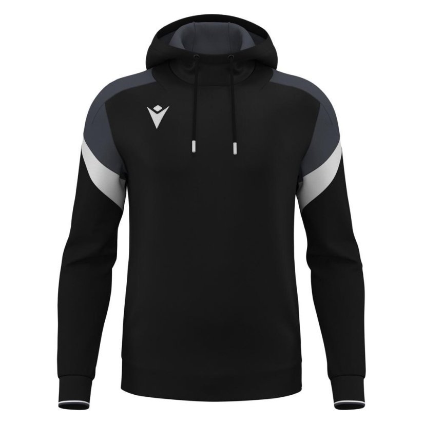 Sportovní mikina s kapucí Macron Alchemist - Barva: Lahvově zelená, Velikost: 3XL