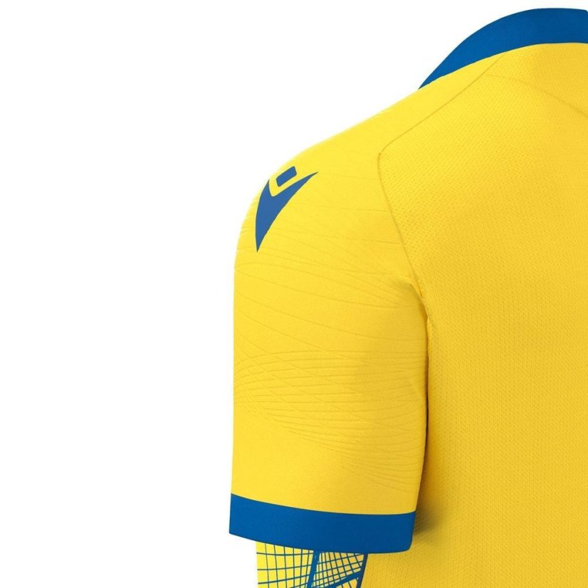 Dres Macron Wyvern Eco - Barva: Vínová/světle modrá, Velikost: M