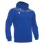 Sportovní mikina s kapucí Macron Ishtar 1/4 Zip - Farba: Čierna/biela, Veľkosť: 3XL