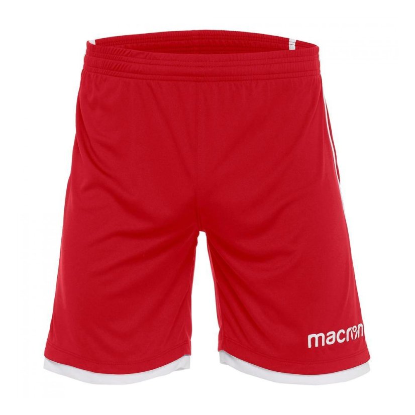 Fotbalové kraťasy Macron Algol - Barva: Černá/zelená, Velikost: 3XL