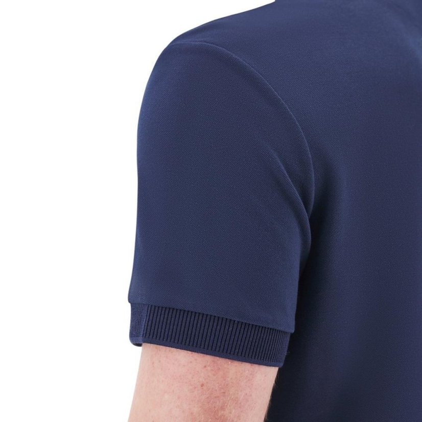Triko Macron Ath Icon Nisiros Polo Korean Slim - Barva: Černá, Velikost: S