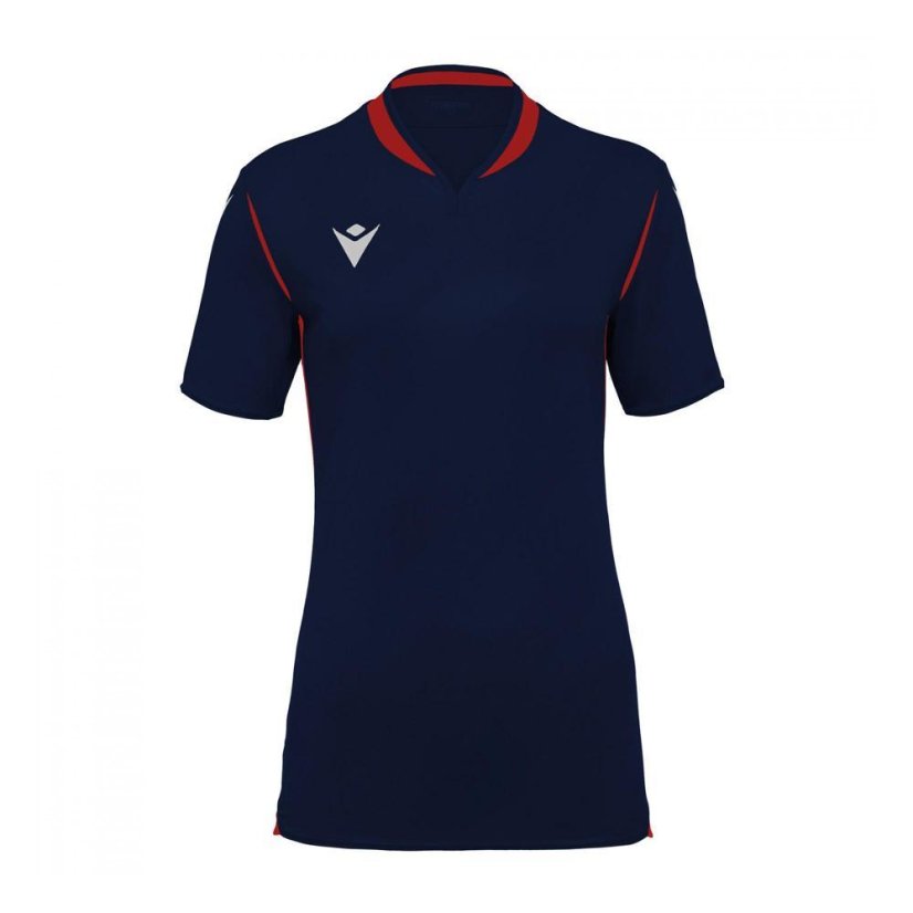 Dámský dres Macron Alya - Barva: Bílá/červená, Velikost: XXS