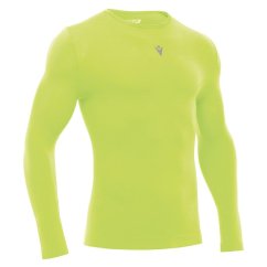 PERFORMANCE TECH UNDERWEAR TOP LS YEL FLUO
