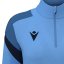 Sportovní top Macron Leona 1/4 Zip - Barva: Černá, Velikost: 3XL