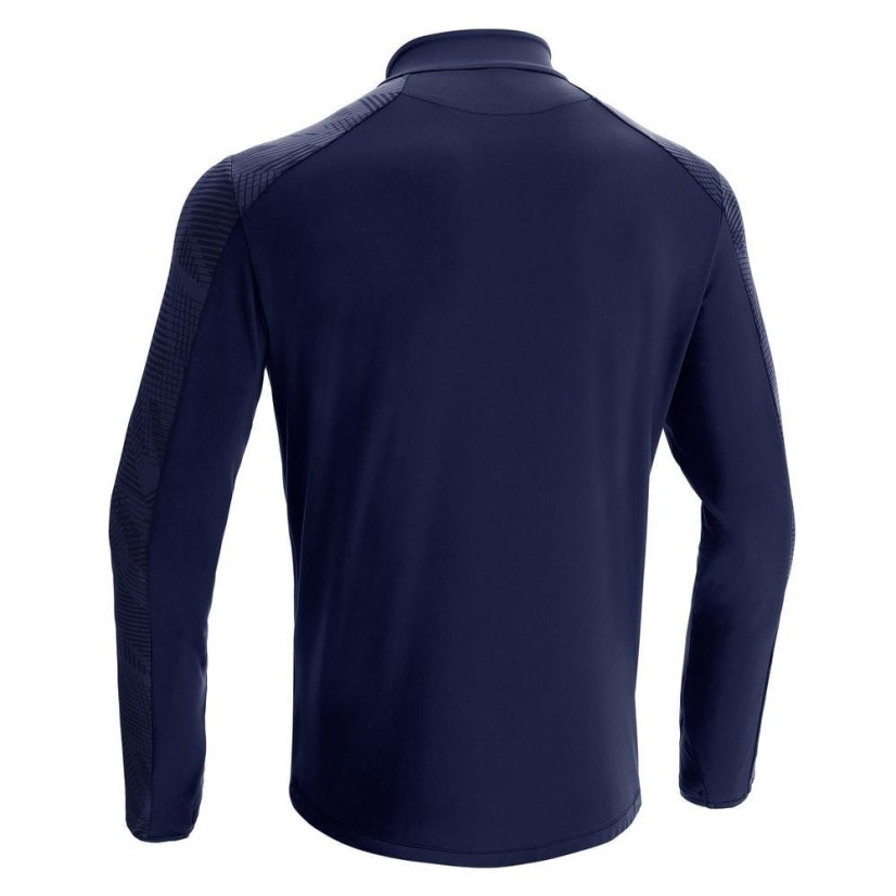 Triko Macron Naryn 1/4 ZIP - Barva: Lahvově zelená, Velikost: M