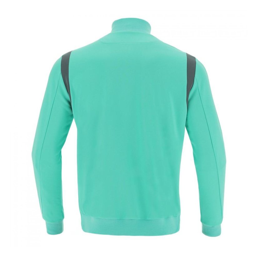 Sportovní mikina na zip Macron Bendis - Barva: Tyrkysová, Velikost: M