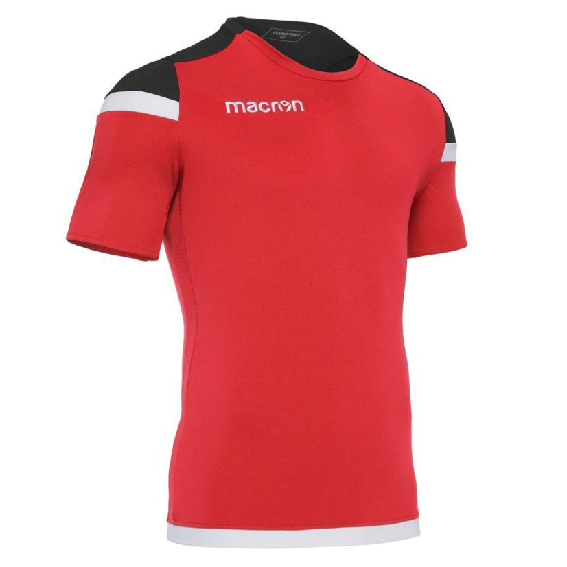 Dres Macron Titan SS - Barva: Černá/bílá, Velikost: 3XL