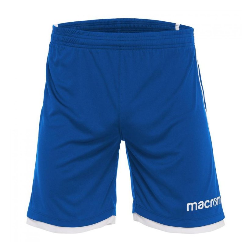 Fotbalové kraťasy Macron Algol - Barva: Černá/zelená, Velikost: 3XL