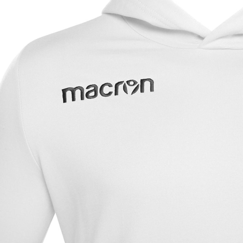 Mikina s kapucí Macron Banjo - Barva: Černá, Velikost: 3XS