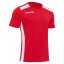 Dres Macron Sirius SS - Barva: Černá/červená, Velikost: 3XS