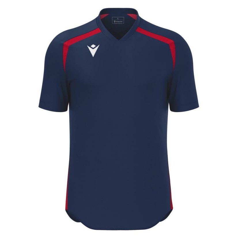 Dres Macron Wyrm - Farba: Čierna/červená, Veľkosť: L