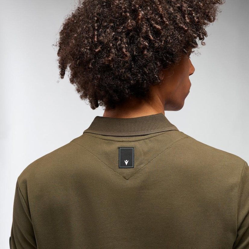 Sportovní polo tričko Macron Ath Icon Radiant - Barva: Bílá, Velikost: 3XL