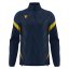 Sportovní top Macron Hollow 1/4 Zip - Barva: Černá/bílá, Velikost: L