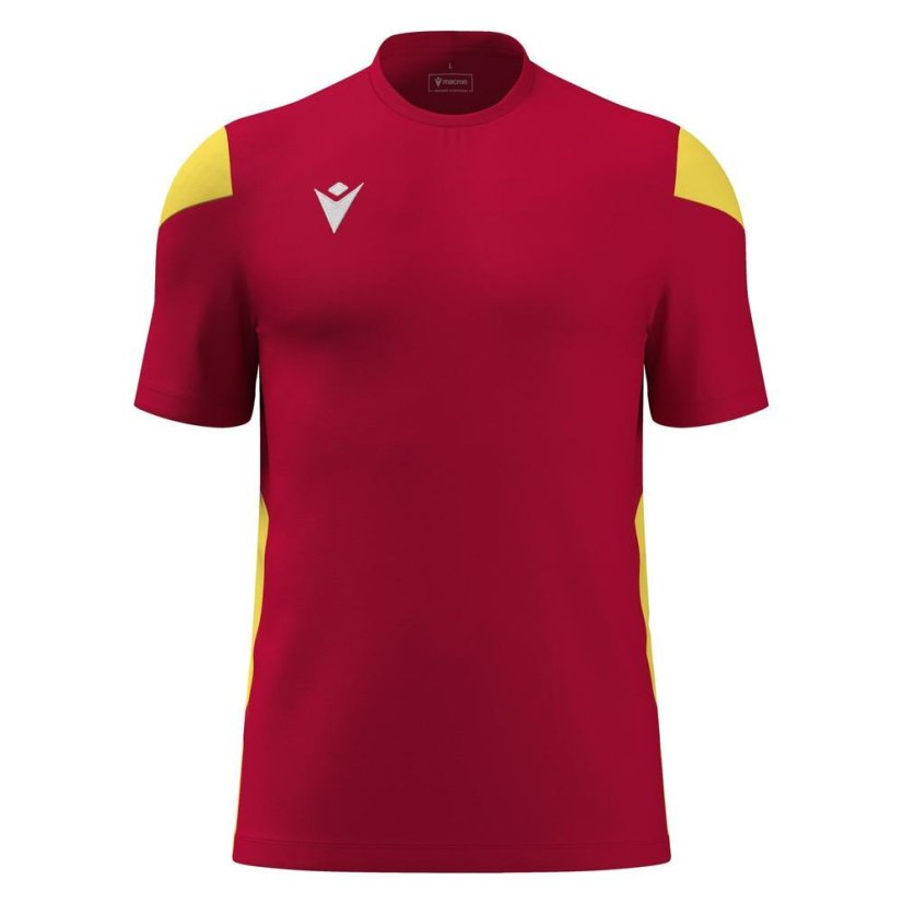 Dres Macron Polis - Barva: Černá/červená, Velikost: 3XL