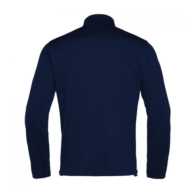 Sportovní mikina s krátkým zipem Macron Tarim - Barva: Modrá/bílá, Velikost: 4XL