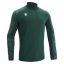 Triko Macron Naryn 1/4 ZIP - Barva: Lahvově zelená, Velikost: M