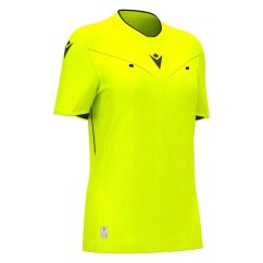 TESS ECO WMN REFEREE SHIRT  NYEL/BLK | 800004641509 | XXL