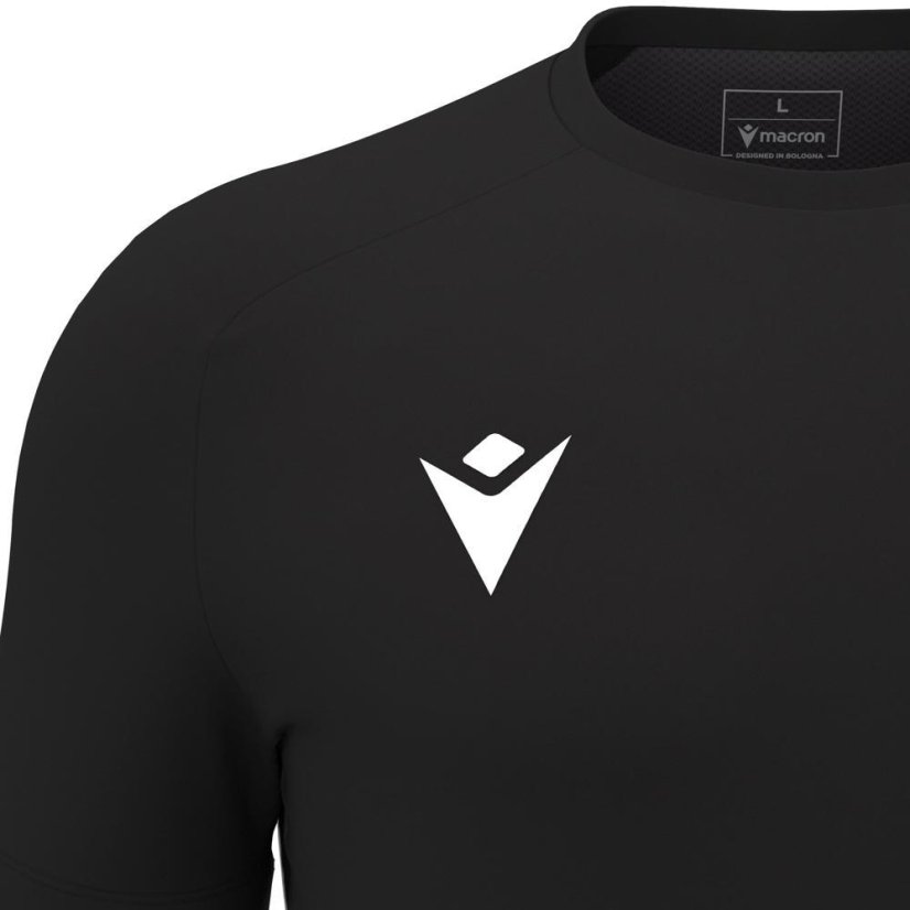 Sportovní tričko Macron Medal - Barva: Černá, Velikost: 3XL
