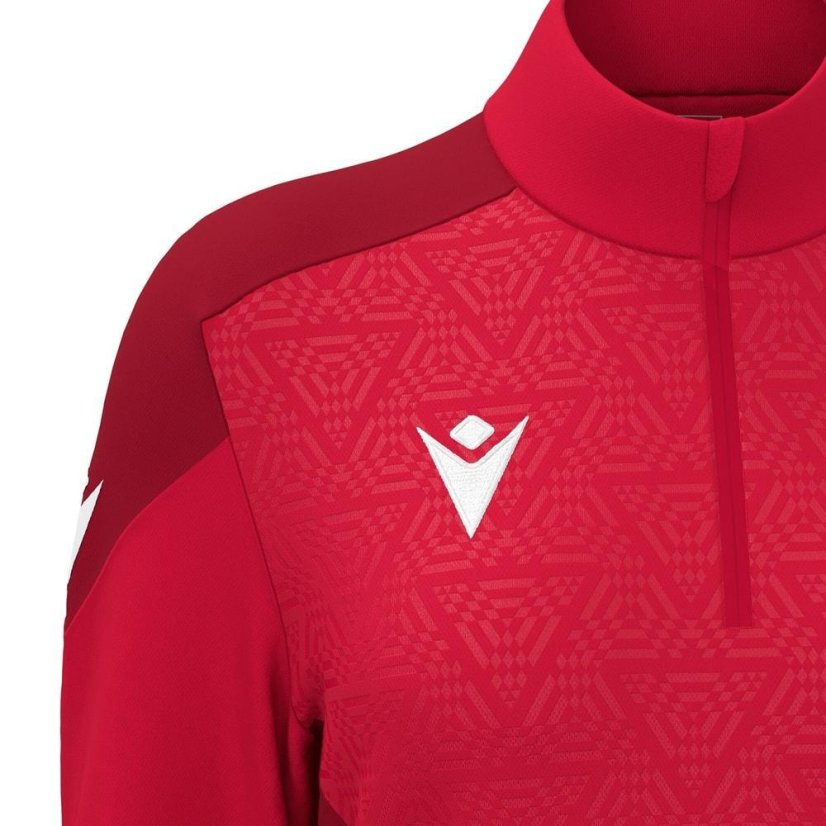 Triko Macron Anora 1/4 ZIP - Farba: Fialová, Veľkosť: S