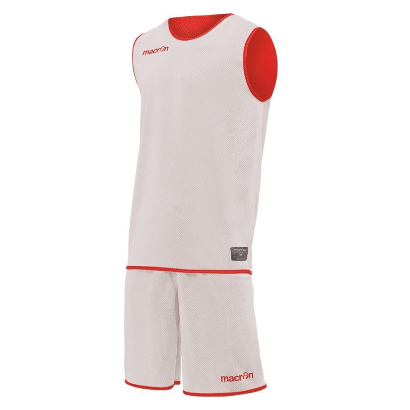 Oboustraný set Macron X400 - Farba: Oranžová/biela, Veľkosť: 3XL