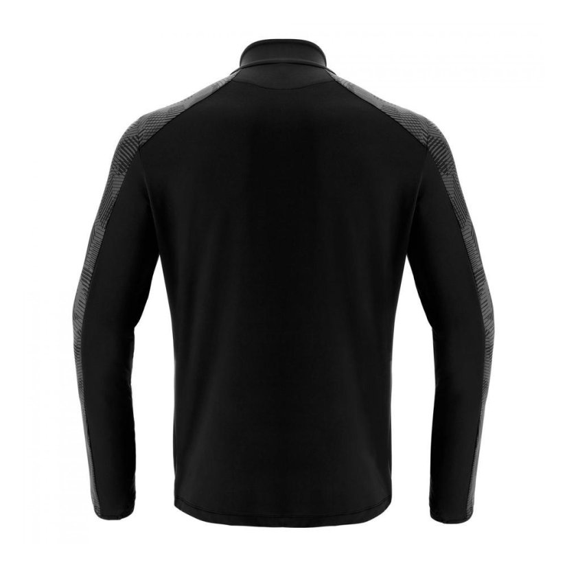 Triko Macron Naryn 1/4 ZIP - Barva: Lahvově zelená, Velikost: M
