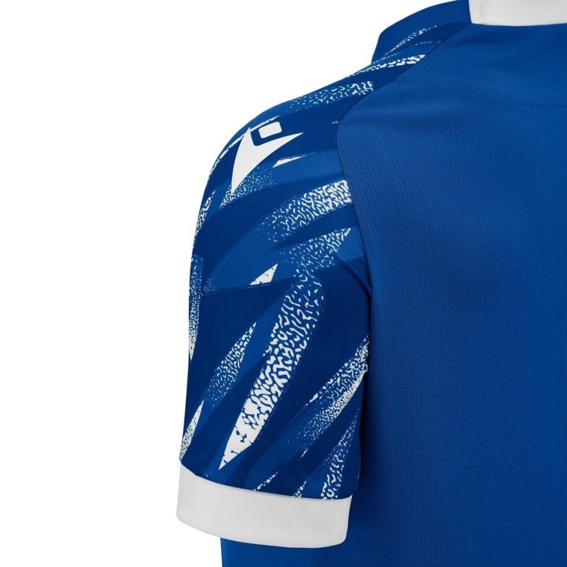Dětský dres Macron Themis Eco - Barva: Tyrkysová, Velikost: XS