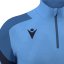 Sportovní top Macron Starfall 1/4 Zip - Farba: Čierna/biela, Veľkosť: 3XL