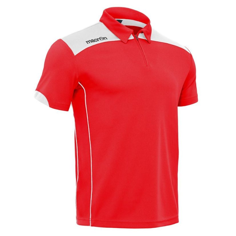 Sportovní polo tričko Macron Logan - Barva: Bílá, Velikost: 3XL