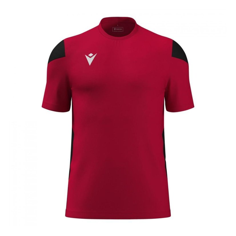 Dres Macron Polis - Barva: Černá/červená, Velikost: 3XL