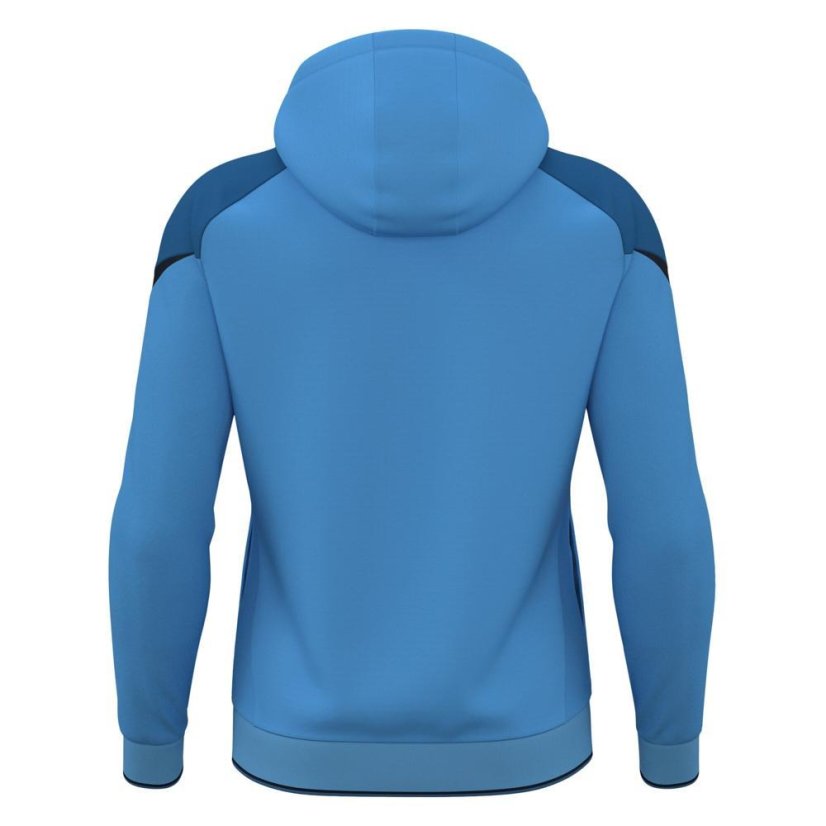 Sportovní mikina s kapucí Macron Alchemist - Barva: Lahvově zelená, Velikost: 3XL
