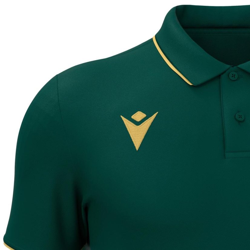 Polo tričko Macron Draco Hero - Farba: Sivá, Veľkosť: M