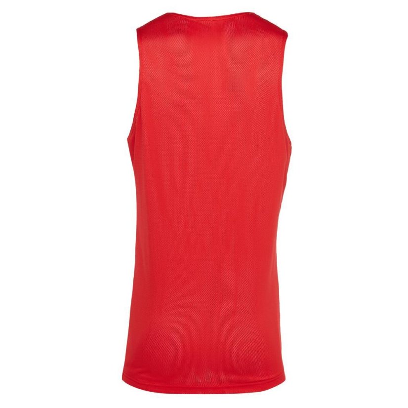 Sportovní dres bez rukávů Macron Propane Reversible - Barva: Černá/bílá, Velikost: 3XS